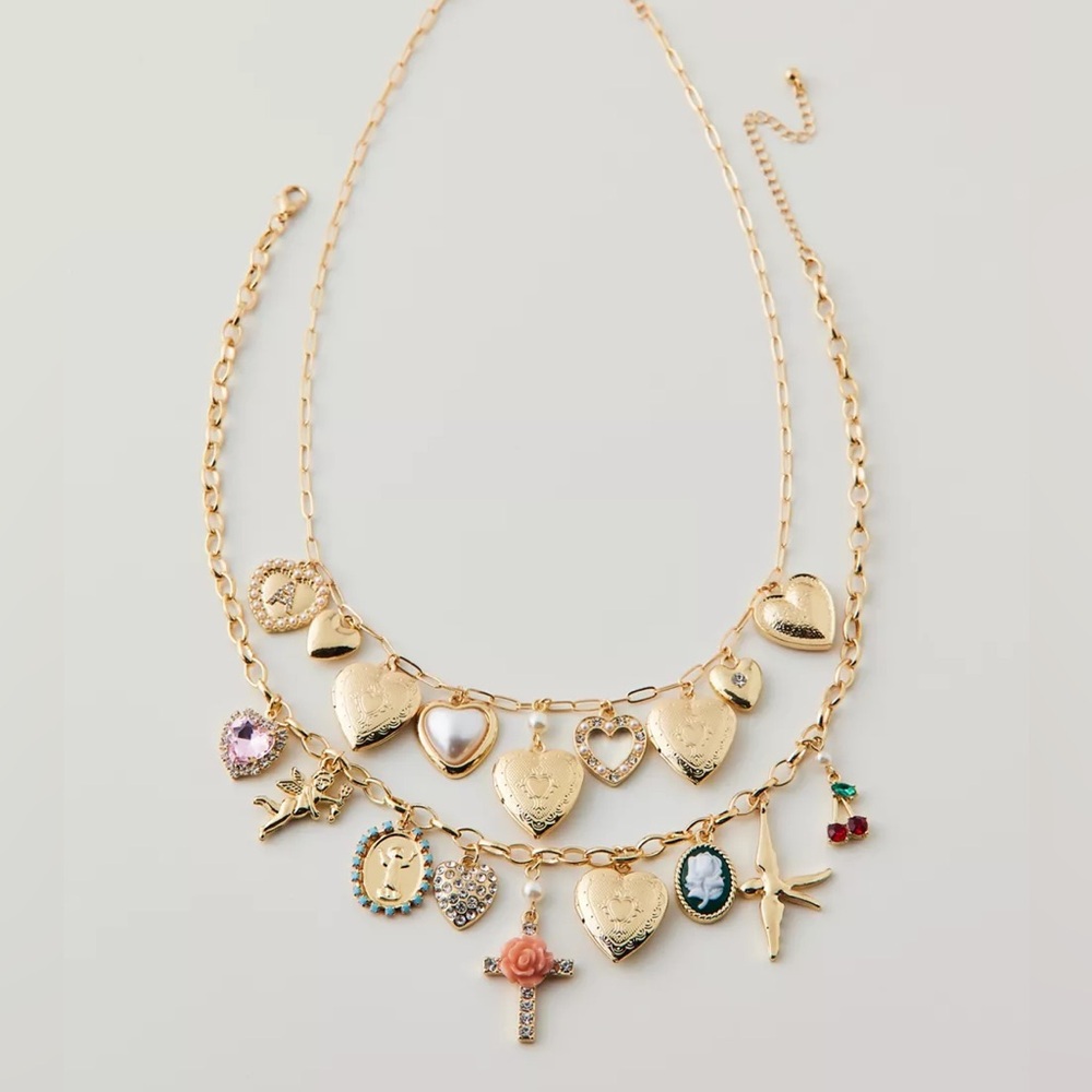 Urban Outfitter Chunky Necklace Set